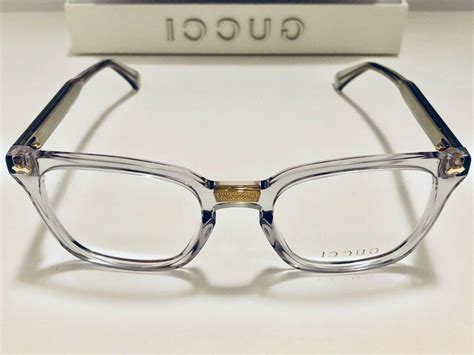 gold gucci glasses transparent|Gucci optical glasses 2021.